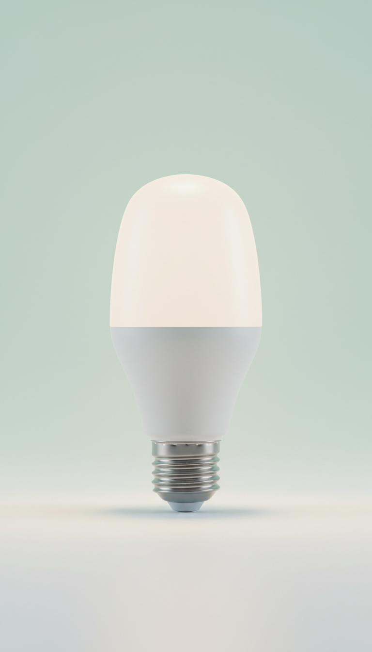 LED smart bulb with app dimming