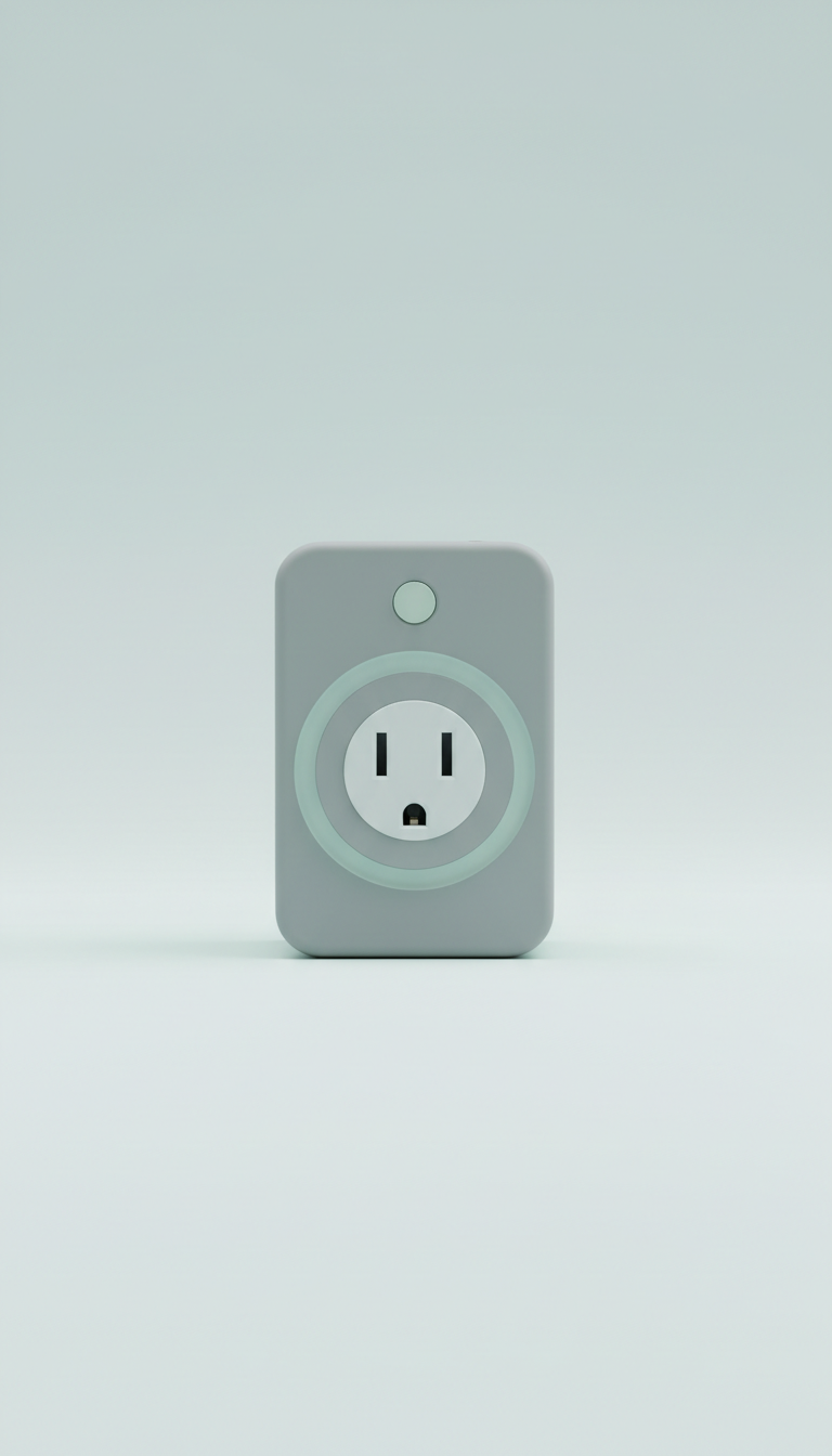 Smart plug with energy tracking